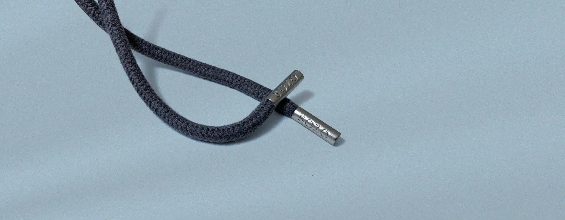 Custom branded cord ends and toggles.